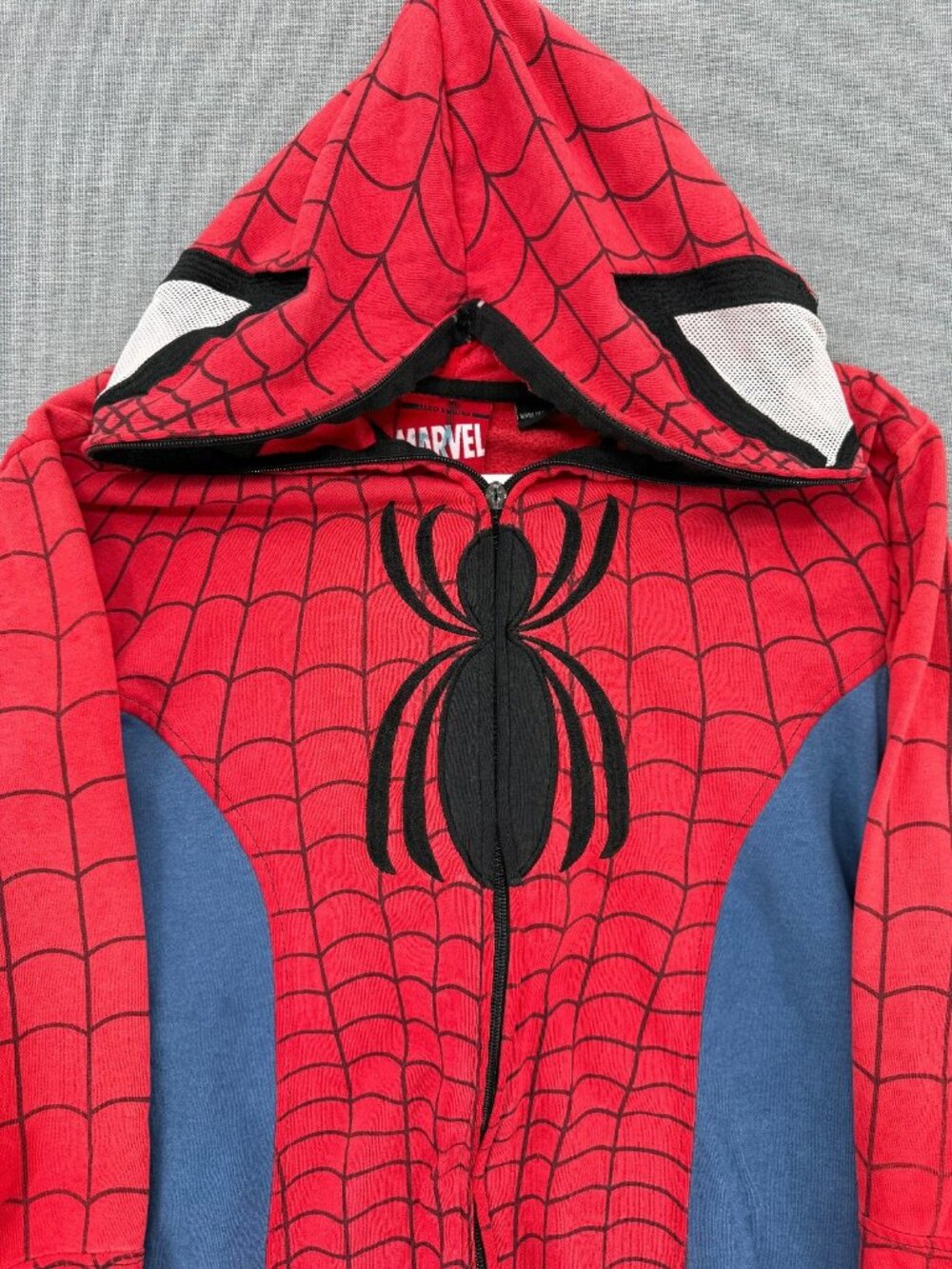 Marvel x Mad Engine Amazing Spider Man Mask Hoodie Mens XL Spiderman